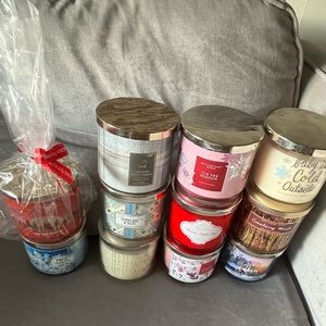 Bath and Body Works 3-Wick Candle Bundle